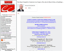 Tablet Screenshot of comptableparis.biz